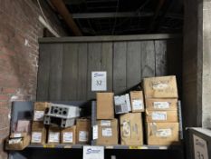 (2) SHELVES OF ALLEN BRADLEY DRIVES ON SHELVES