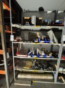 (1) SECTION OF PUMP PARTS ON SHELVES