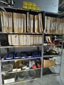 (2) SECTIONS OF PUMP PARTS ON SHELVES