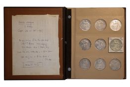FRENCH INDOCHINA 1 PIASTRE - COMPLETE DATE SET 1885-1928