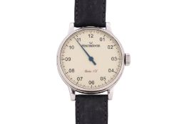 A MEISTERSINGER SCRYPTO UNITAS 1Z MEN'S WATCH