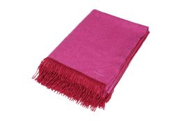 AN HERMÈS TWO-TONE THROW