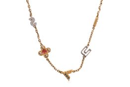A PAIR OF LOUIS VUITTON NECKLACES