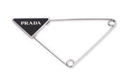 A PRADA 'SYMBOLE' BROOCH