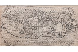 AN EARLY MAP OF THE WORLD, C.1600