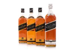 JOHNNIE WALKER BLACK LABEL SCOTCH WHISKY INCLUDING SPECIAL EDTION (4)