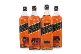 JOHNNIE WALKER BLACK LABEL BLENDED SCOTCH WHISKY (4)