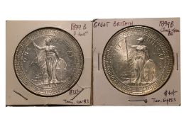 GREAT BRITAIN BRITISH TRADE DOLLAR 1899 B (2)