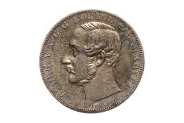 GERMANY HANNOVER GEORGE V 1 VEREINSTHALER 1866 B