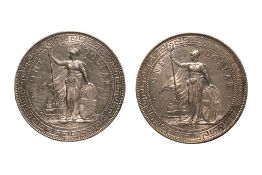 GREAT BRITAIN BRITISH TRADE DOLLAR 1897; 1897 B (2)