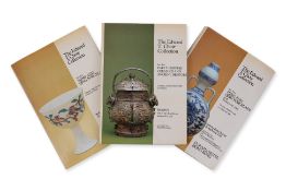 EDWARD T. CHOW COLLECTION, SOTHEBY'S HONG KONG, 3 VOLUMES
