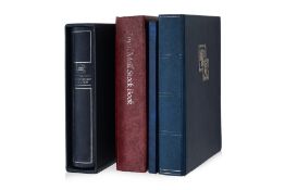 SINGAPORE, UK, NEW ZEALAND, MINT STAMPS STOCK BOOKS AND ALBUM (4)