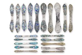 A GROUP OF 20 SILVER HAIRPINS