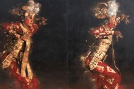 AHMAD ZAKII ANWAR (MALAYSIAN, B.1955) - TWO DANCERS