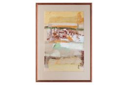 GOH BENG KWAN (SINGAPOREAN, B. 1937) MONKEY FOREST IN UBUD