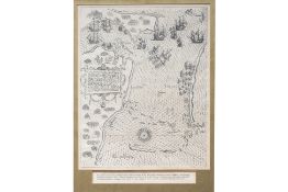 A FACSIMILE MAP OF SINGAPORE