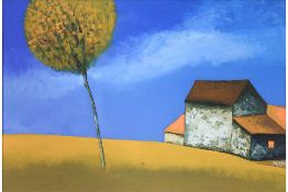 DAI HAO PHONG (VIETNAMESE, B.1965) 'A TREE AND A HOUSE 1998'