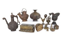 A GROUP OF SOUTH AND SOUTHEAST ASIAN METALWARES
