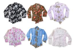 A GROUP OF TEN KEBAYAS