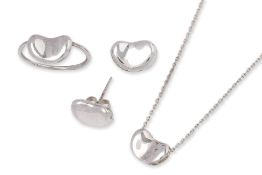 TIFFANY & CO - A GROUP OF FOUR ELSA PERETTI BEAN PIECES