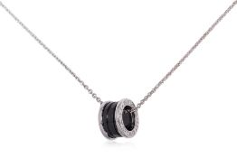 BULGARI - A 'SAVE THE CHILDREN' PENDANT AND CHAIN