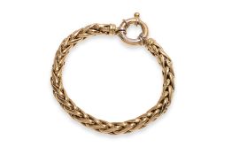 AN ITALIAN GOLD BRACELET BY URBANO