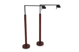 A PAIR OF CONTEMPORARY STANDARD LAMPS