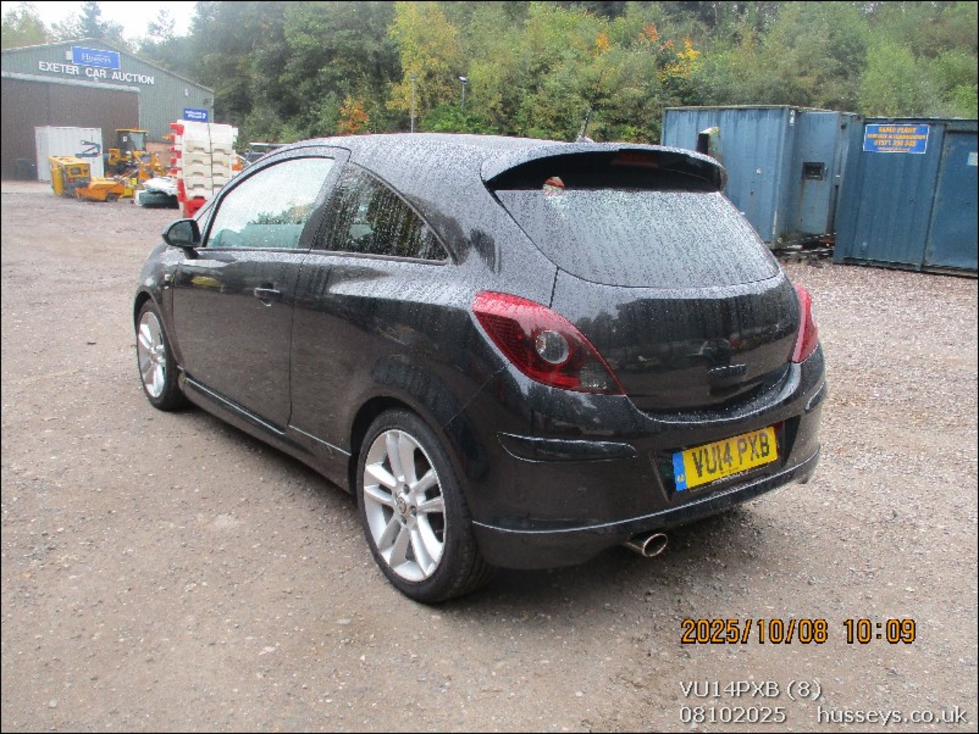 14/14 VAUXHALL CORSA SRI 1398cc 5 Spd Manual Petrol 3 Dr H/Back (Black, 116k) VU14PXB - Image 8 of 19