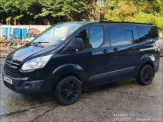 14/14 FORD TRANSIT CUSTOM 290 TREND 2198cc 6 Spd Manual Diesel Camper Van (Black, 59k) EX14DHE
