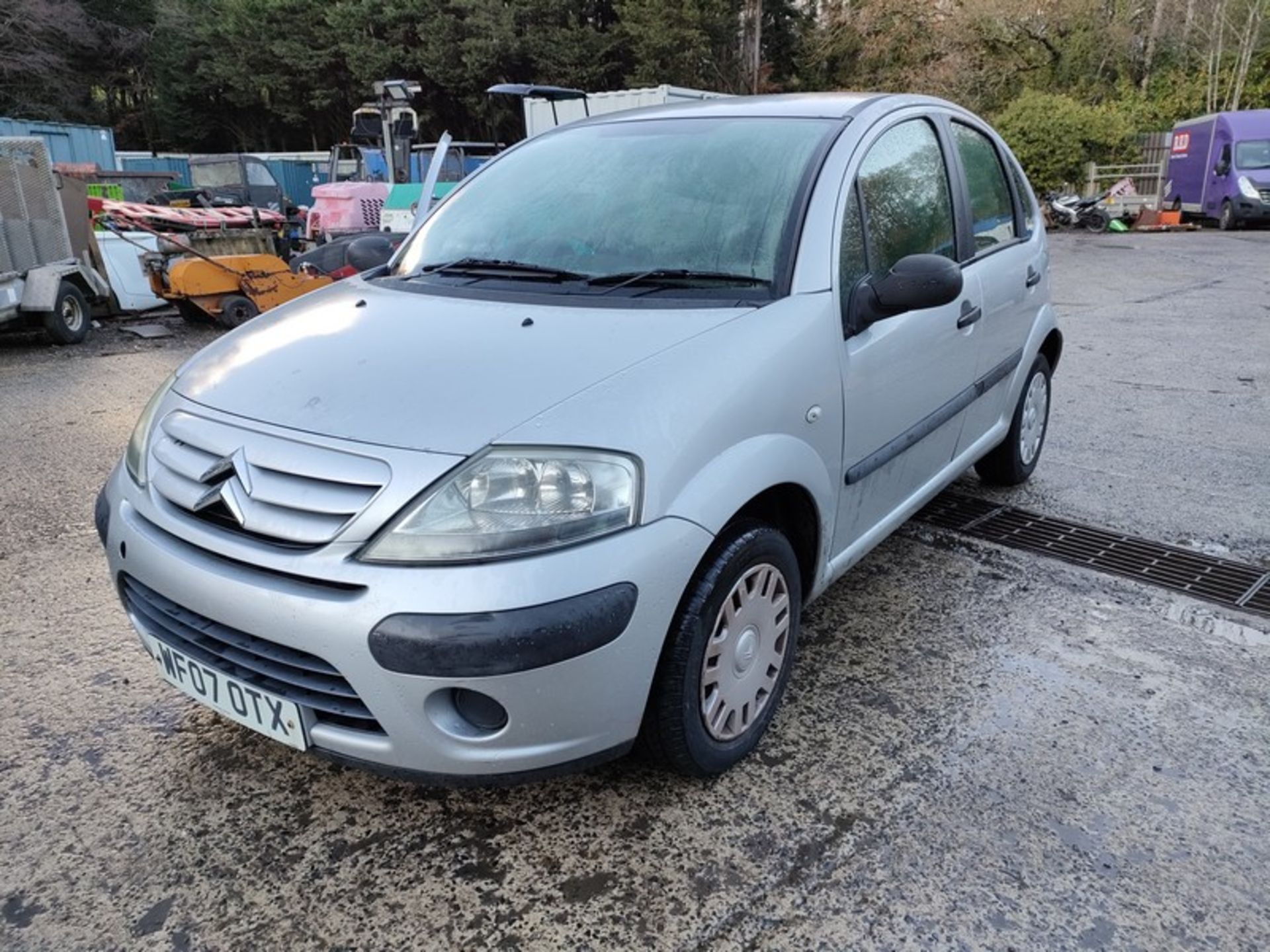 07/07 CITROEN C3 AIRPLAY+ 1124cc 5 Speed Manual Petrol 5 Door Hatchback Silver WF07OTX
