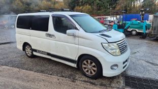 2005 NISSAN ELGRAND MPV 2490CC PETROL NT55LXO