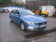 15/15 VOLVO V60 BUSINESS EDITION D4 1969cc 6 Spd Manual Diesel Estate (Blue, 100k) KW15WYL