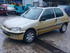 03/03 PEUGEOT 106 INDEPENDENCE 1124cc 5 Spd Manual Petrol 3 Dr H/Back (Yellow, 87k) AE03MOR