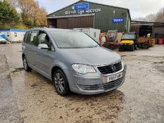 08/57 VOLKSWAGEN TOURAN SE TDI 140 1968cc 6 Speed Manual Diesel MPV Grey 149k VA57VMH