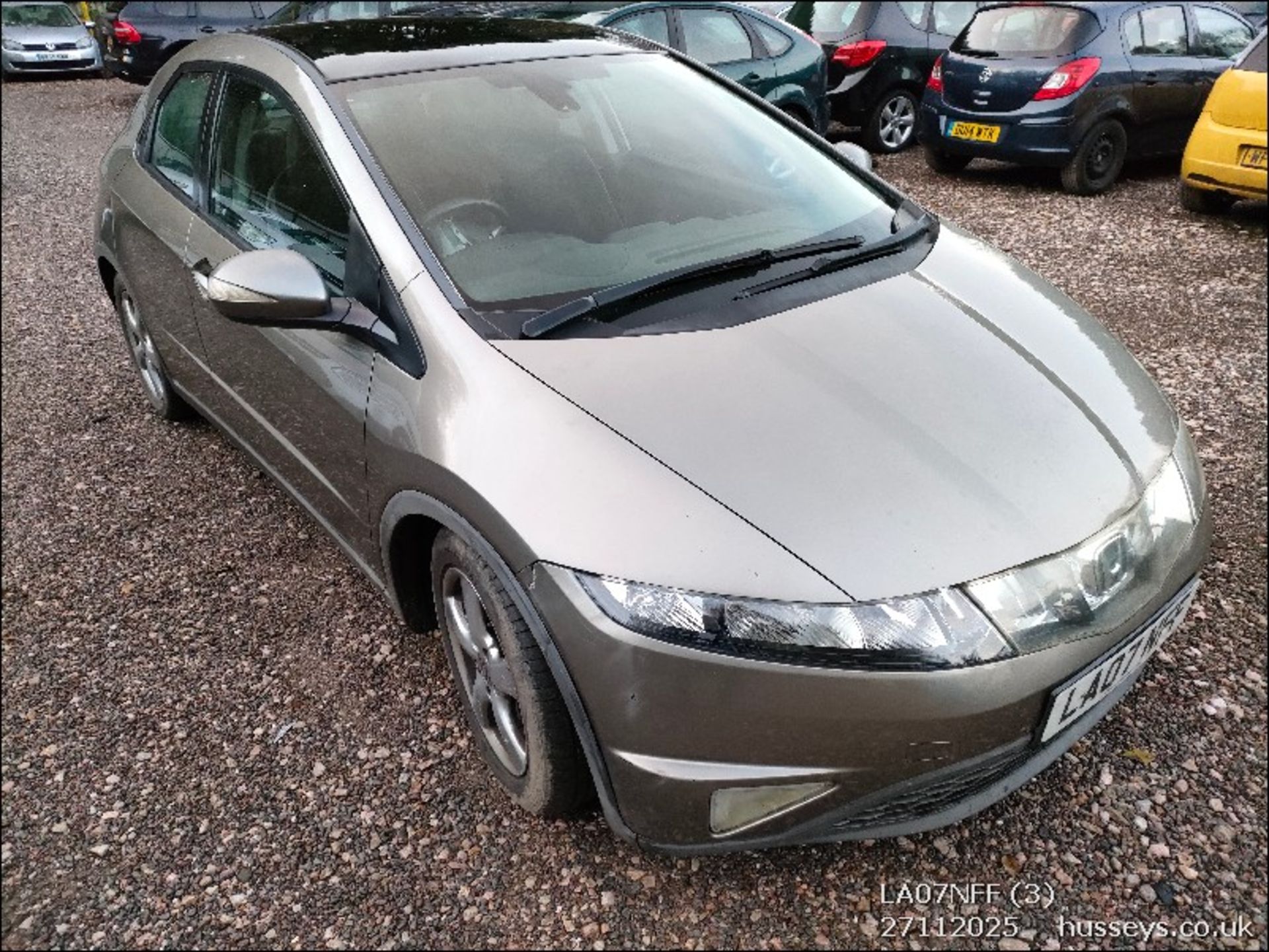 07/07 HONDA CIVIC ES I-CTDI 2204cc 6 Spd Manual Diesel 5 Dr H/Back (Grey, 173k) LA07NFF