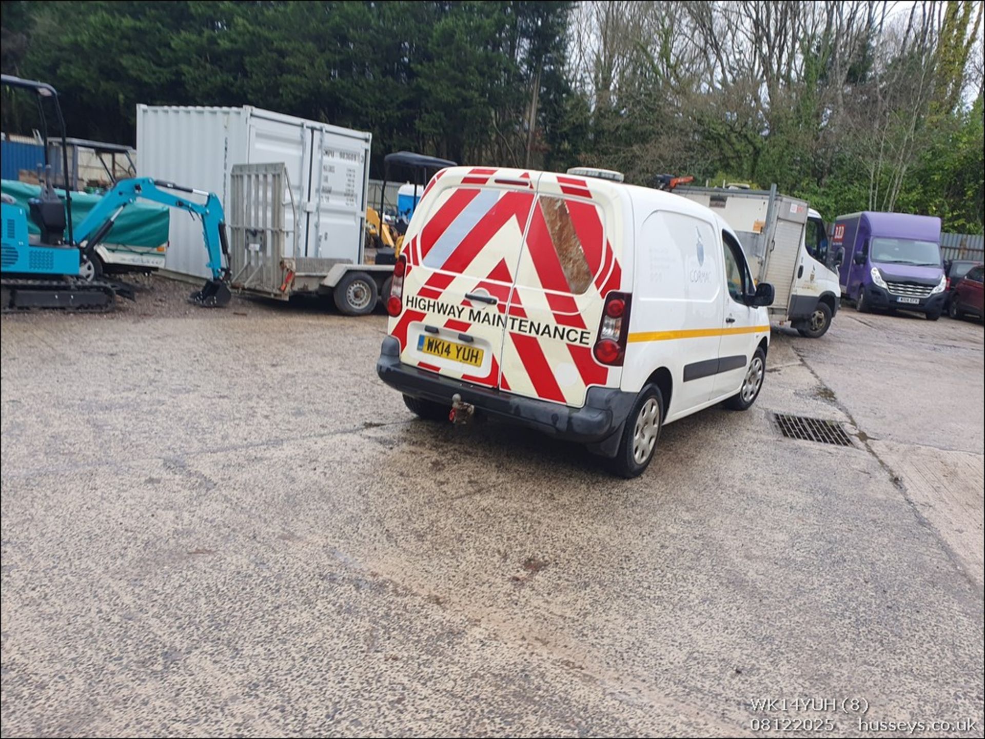 14/14 PEUGEOT PARTNER 850 SE L1 HDI 1560cc 5 Spd Manual Diesel Panel Van (White, 136k) WK14YUH - Image 8 of 37