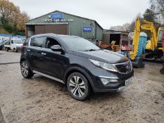 10/60 KIA SPORTAGE FIRST ED CRDI1995cc 6 Speed Manual Diesel Estate Black 119k WU60YHH