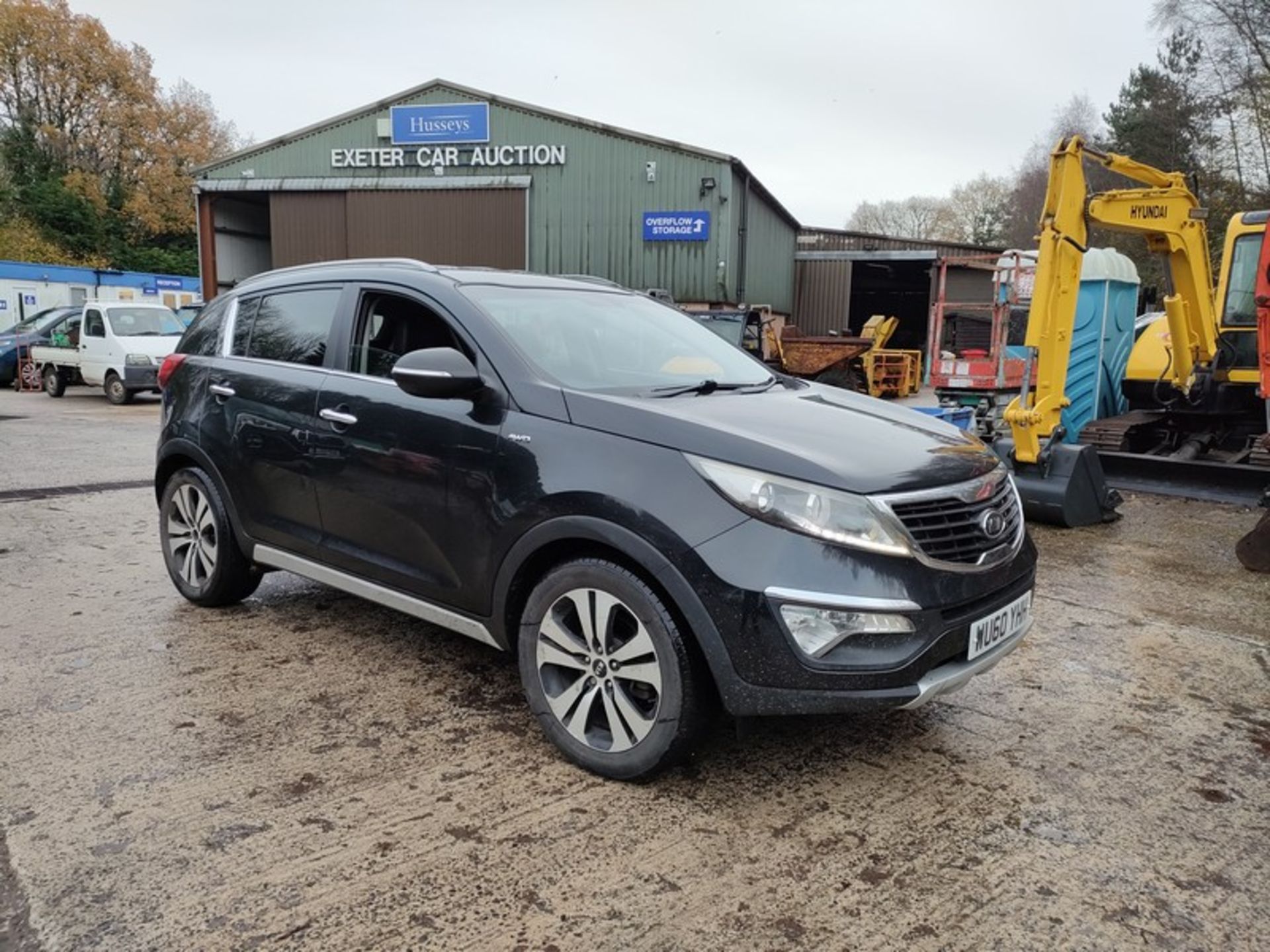 10/60 KIA SPORTAGE FIRST ED CRDI1995cc 6 Speed Manual Diesel Estate Black 119k WU60YHH