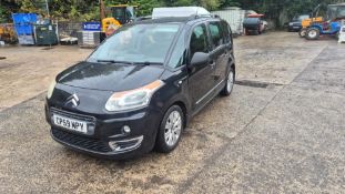 09/59 CITROEN C3 PICASSO EXLUSIVE 1598CC PETROL MPV CP59MPY