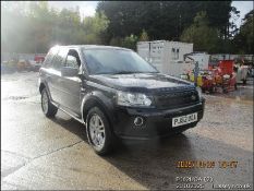 12/62 LAND ROVER FREELANDER XS SD4 AUTO 2179cc 6 Spd Auto Diesel Estate (Black, 204k) PJ62UOA