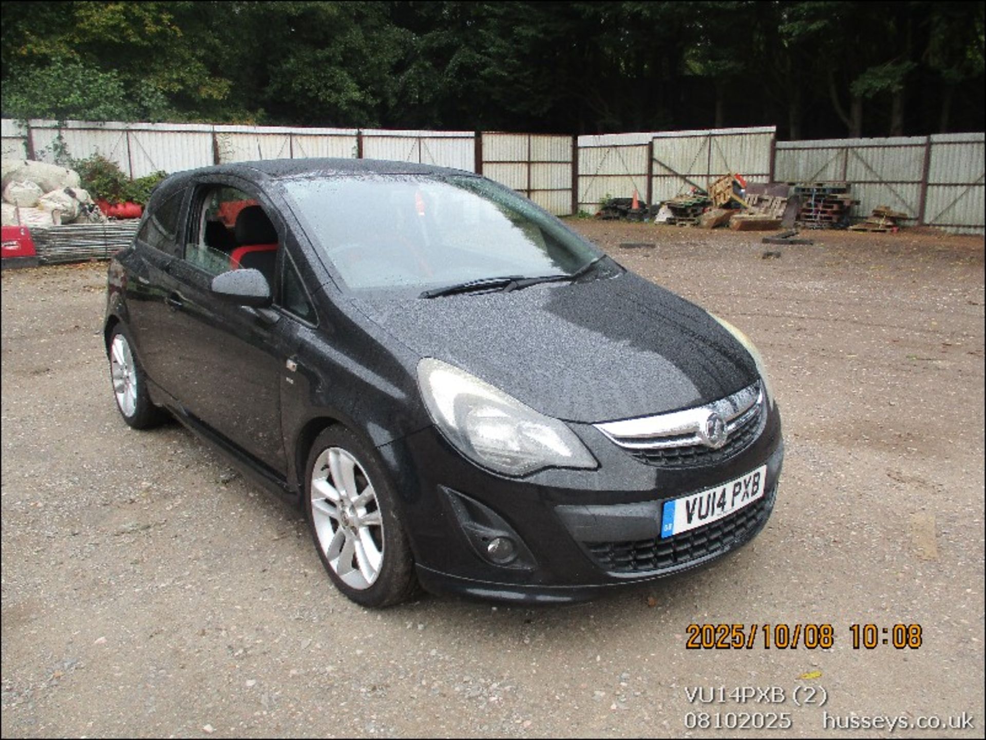14/14 VAUXHALL CORSA SRI 1398cc 5 Spd Manual Petrol 3 Dr H/Back (Black, 116k) VU14PXB