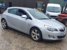10/10 VAUXHALL ASTRA SRI CDTI 108 1686cc 6 Spd Manual Diesel 5 Dr H/Back (Silver, 138k) MW10HZE