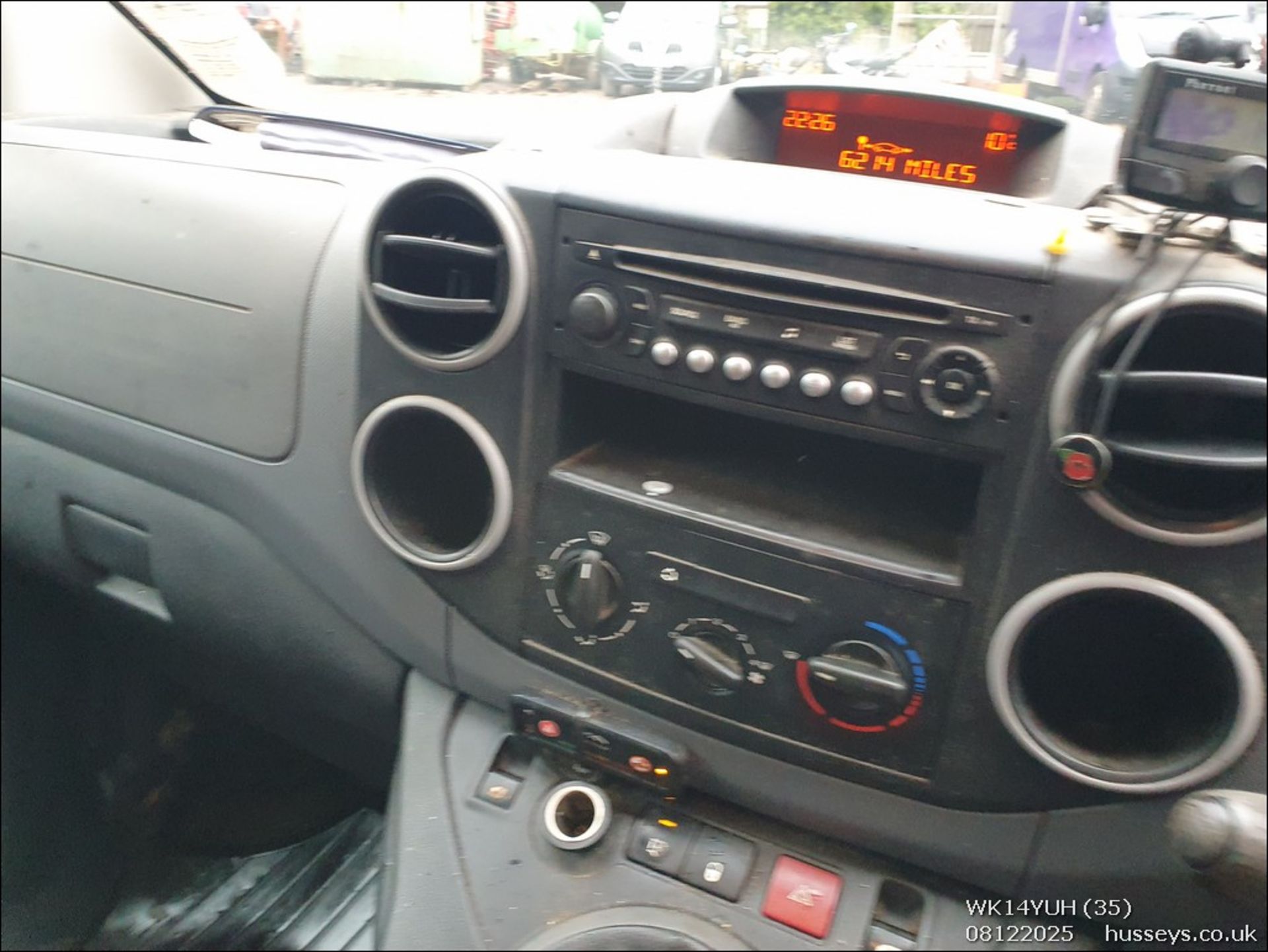 14/14 PEUGEOT PARTNER 850 SE L1 HDI 1560cc 5 Spd Manual Diesel Panel Van (White, 136k) WK14YUH - Image 35 of 37