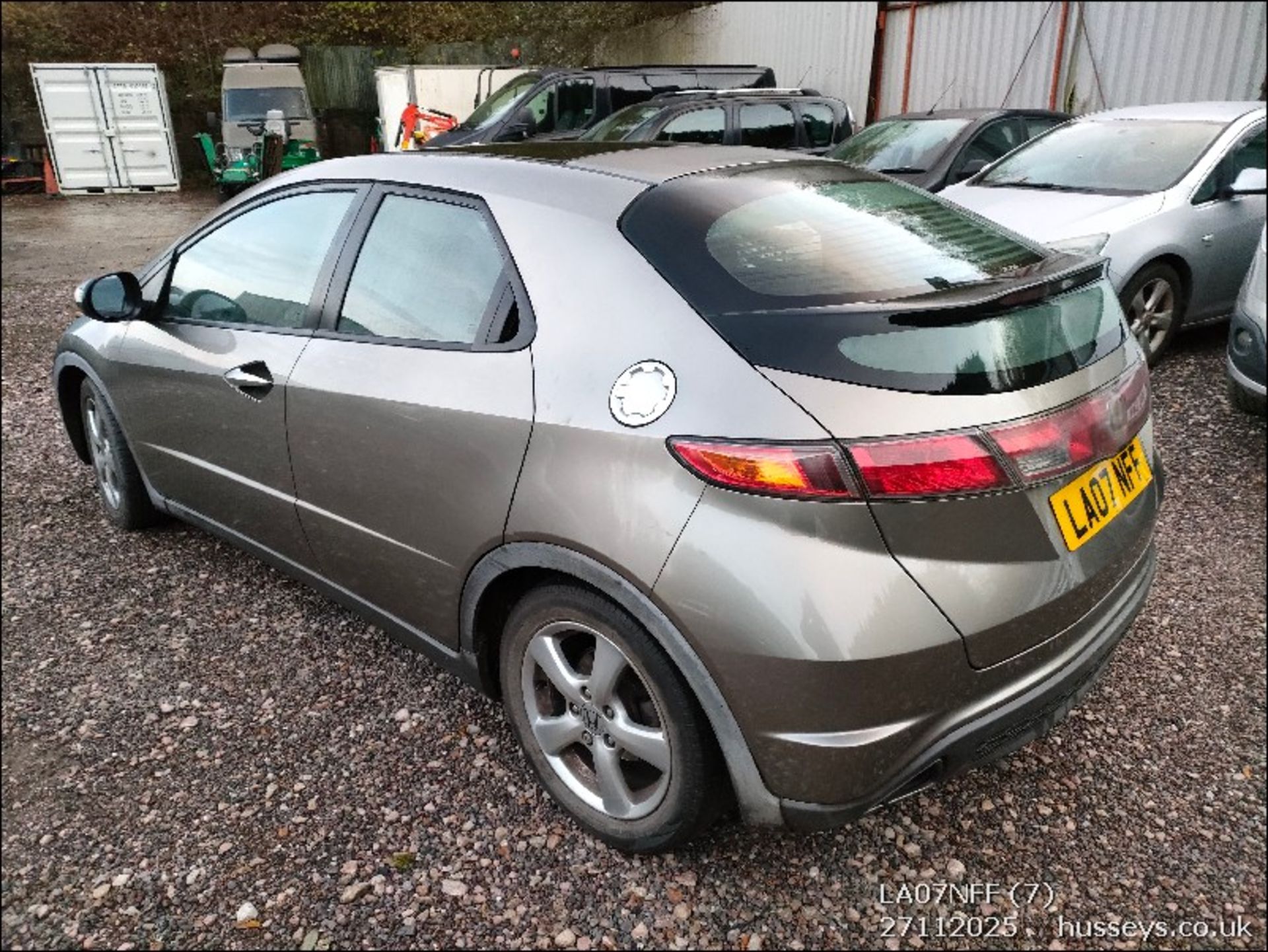 07/07 HONDA CIVIC ES I-CTDI 2204cc 6 Spd Manual Diesel 5 Dr H/Back (Grey, 173k) LA07NFF - Image 7 of 29