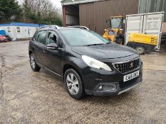 16/16 PEUGEOT 2008 ACTIVE BLUE HDI 1560cc 5 Speed Manual Diesel 5 Door Hatchback Black 126K EA16DMZ