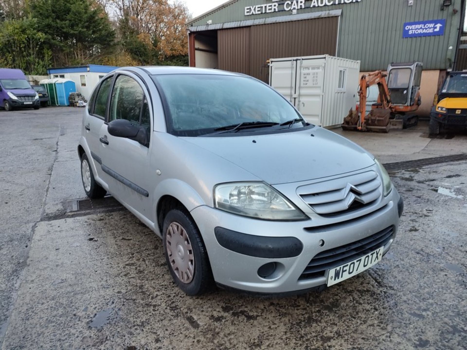 07/07 CITROEN C3 AIRPLAY+ 1124cc 5 Speed Manual Petrol 5 Door Hatchback Silver WF07OTX - Image 24 of 35