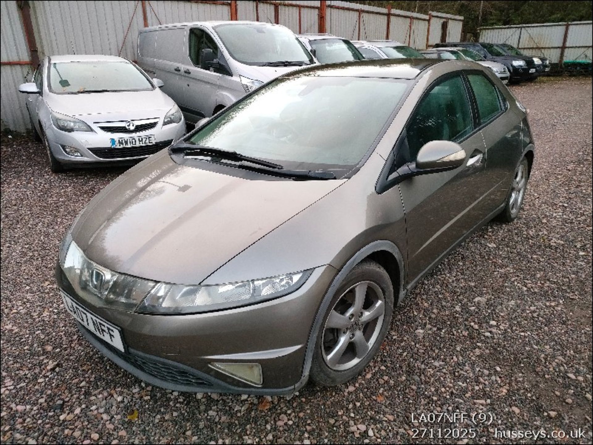 07/07 HONDA CIVIC ES I-CTDI 2204cc 6 Spd Manual Diesel 5 Dr H/Back (Grey, 173k) LA07NFF - Image 9 of 29