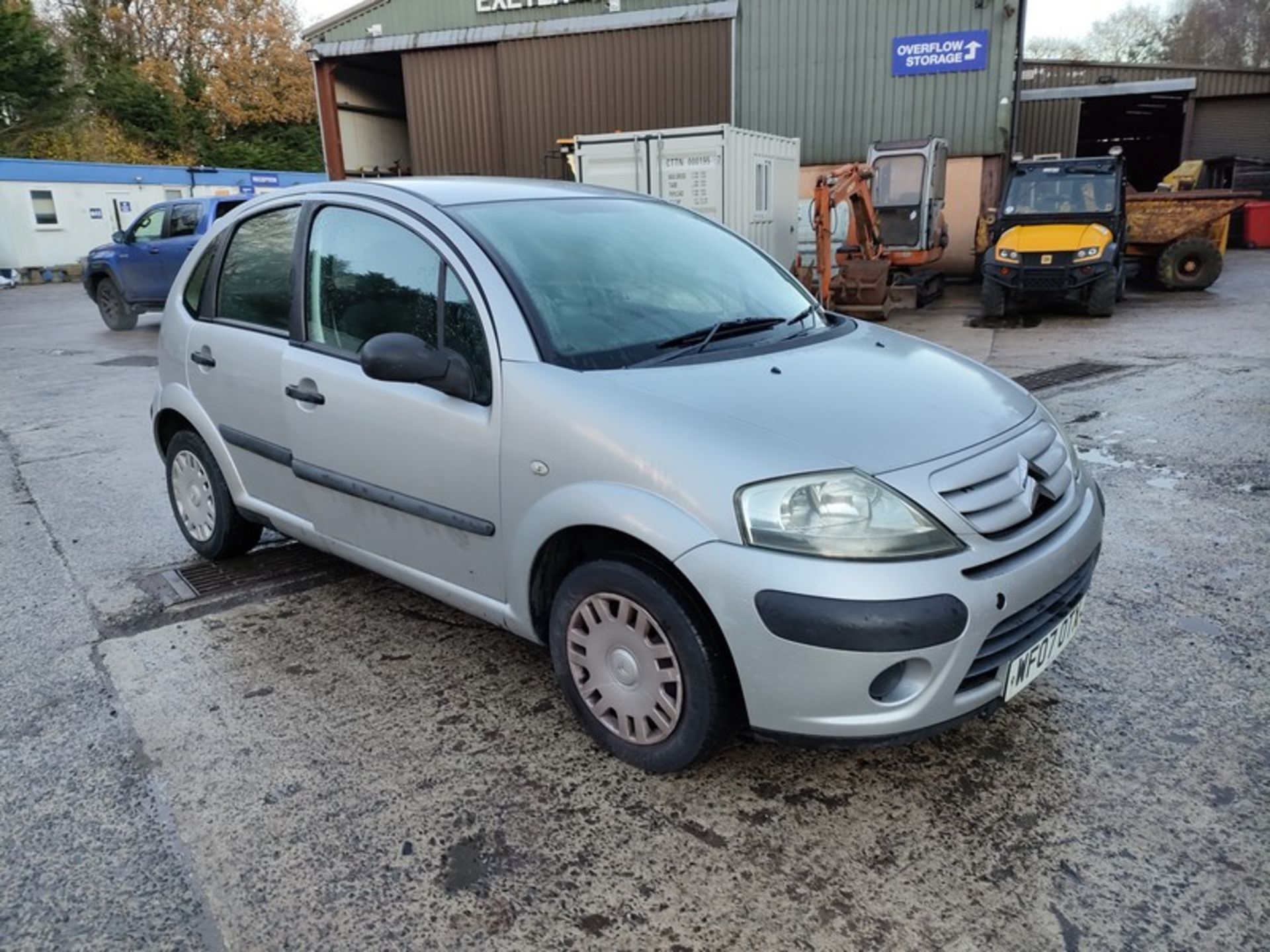 07/07 CITROEN C3 AIRPLAY+ 1124cc 5 Speed Manual Petrol 5 Door Hatchback Silver WF07OTX - Image 23 of 35