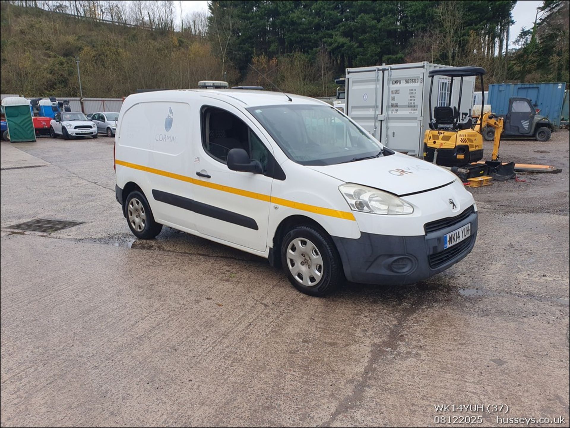 14/14 PEUGEOT PARTNER 850 SE L1 HDI 1560cc 5 Spd Manual Diesel Panel Van (White, 136k) WK14YUH - Image 37 of 37