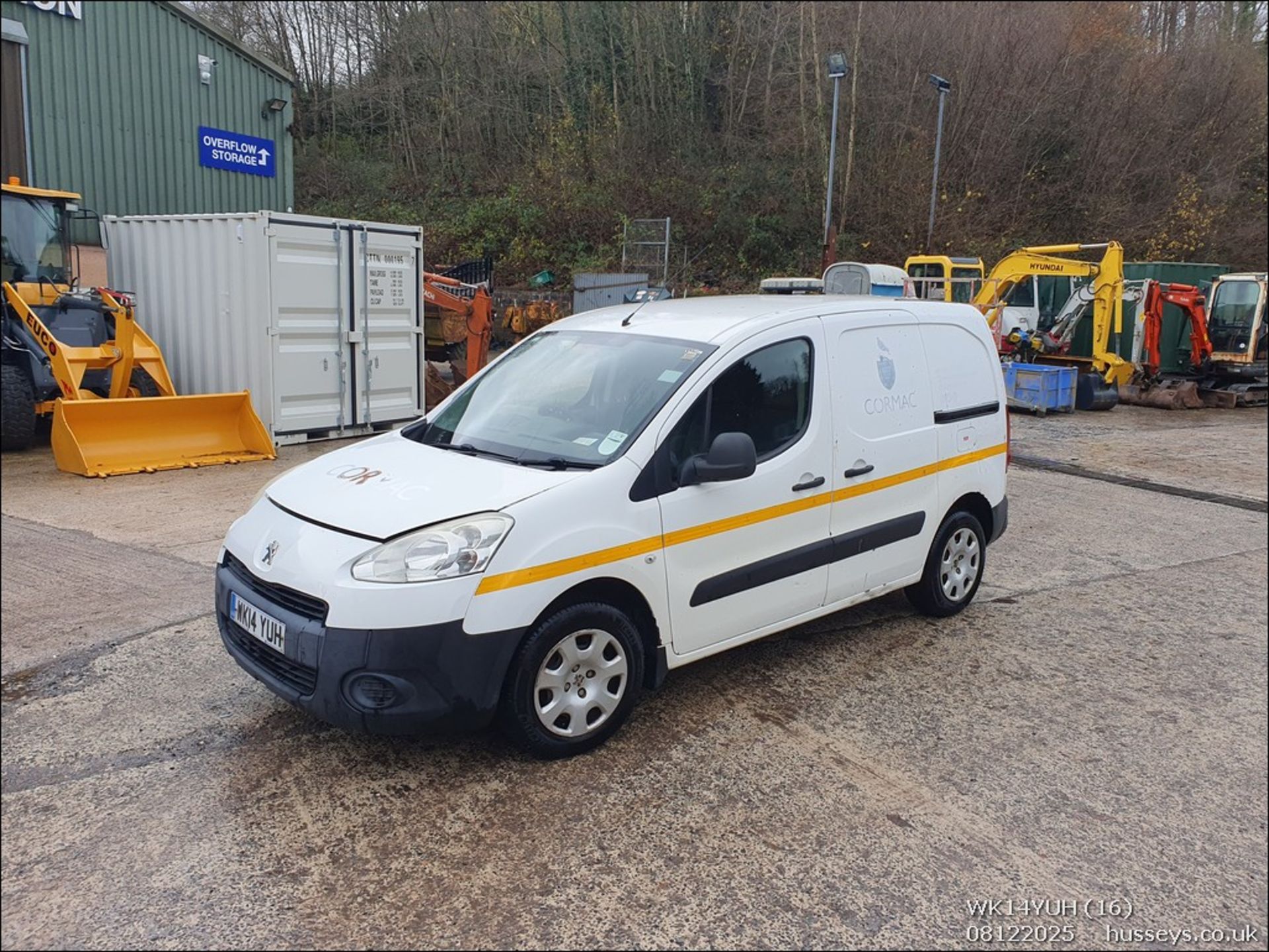 14/14 PEUGEOT PARTNER 850 SE L1 HDI 1560cc 5 Spd Manual Diesel Panel Van (White, 136k) WK14YUH - Image 16 of 37